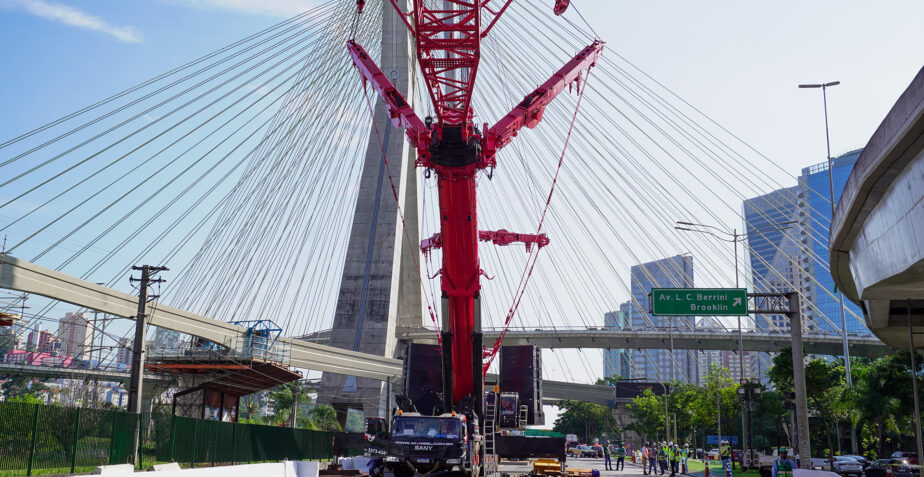 Obra Linha 17 Ouro Metrô – São Paulo